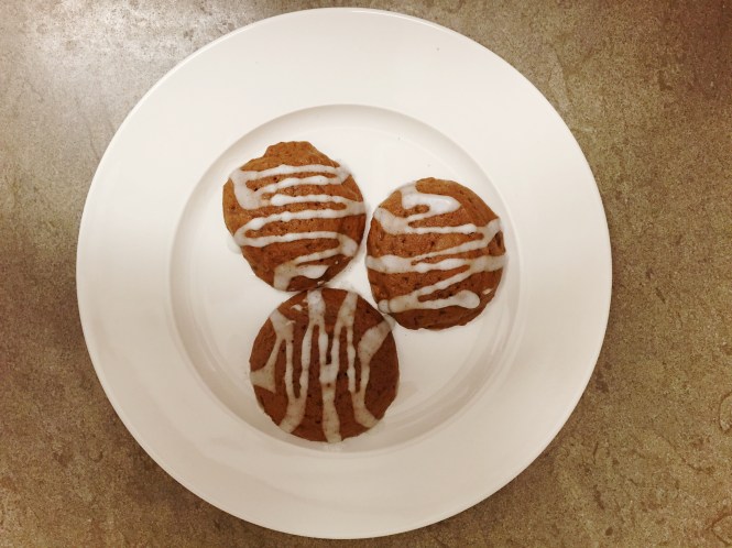 chocolate chip gingerbread cookies