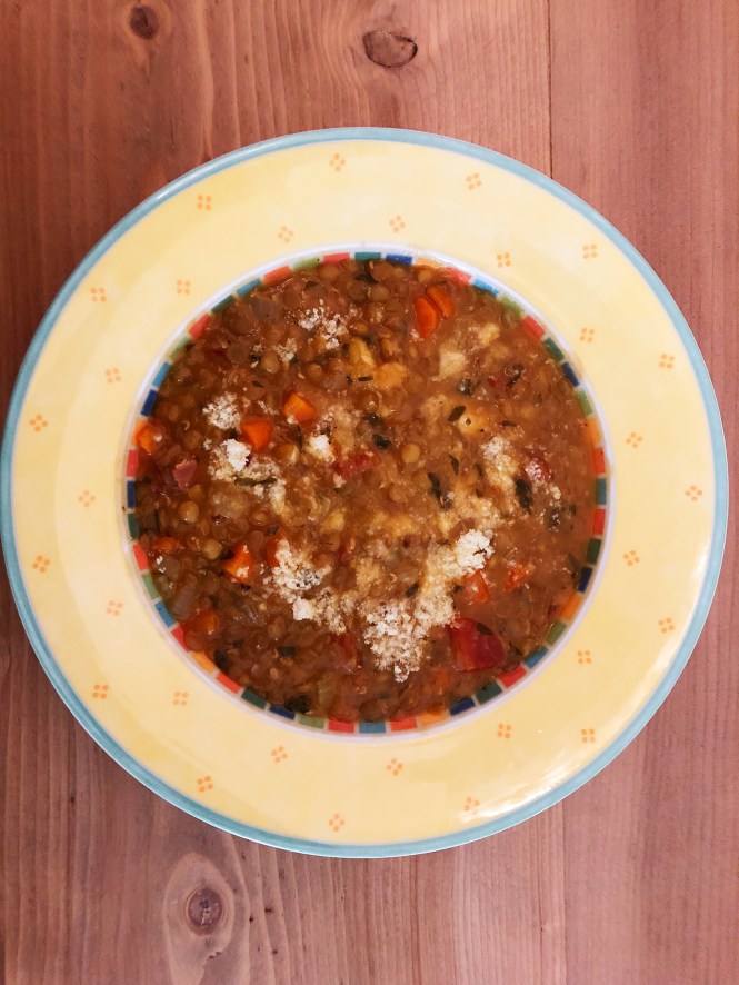 instantpot lentil soup 1-21-19